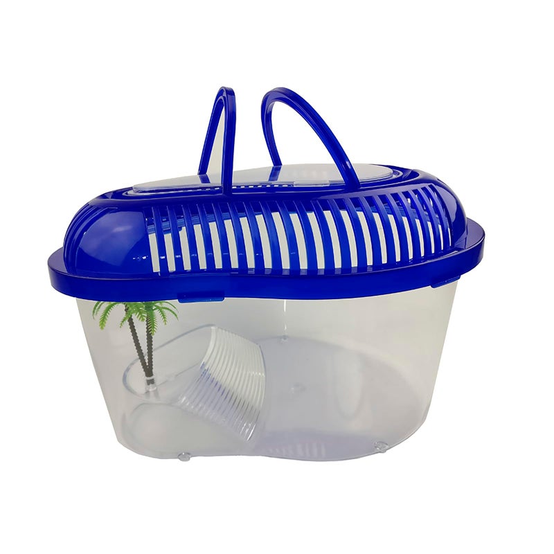 OMEM Portable Reptile House Terrarium Habitat Clear and Breathable (Small) - Image 2